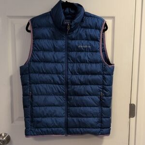 Eddie Bauer Navy Quilted Vest